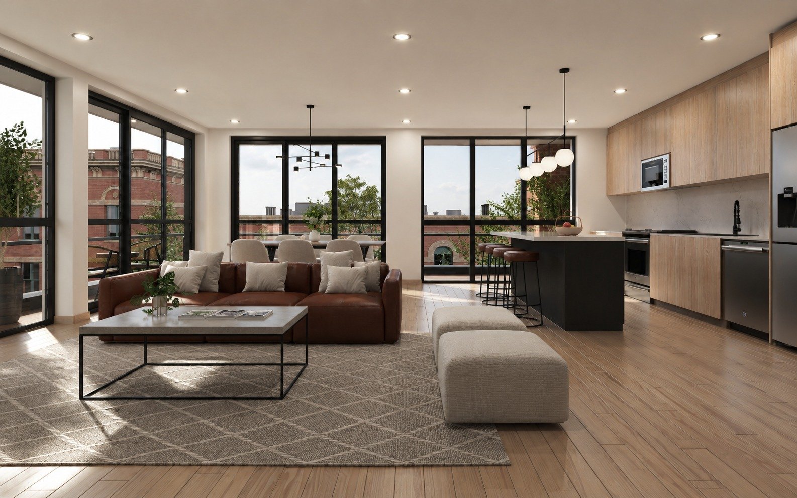 Render arquitectónico diseño de espacios Bogotá - NOVARK